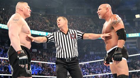 Goldberg def. Brock Lesnar .